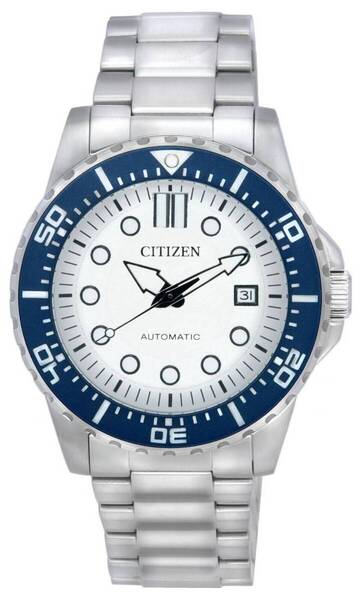 日本未発売!新品未使用!CITIZEN シチズン 逆輸入 メンズ腕時計 アーバン ホワイトダイヤル オートマチック NJ0171-81A