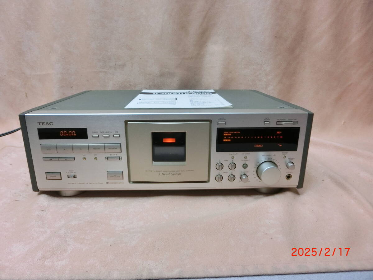 Yahoo!オークション -「teac v-7000」の落札相場・落札価格 Yahoo!オークション -「teac v-7000」の落札相場・落札価格