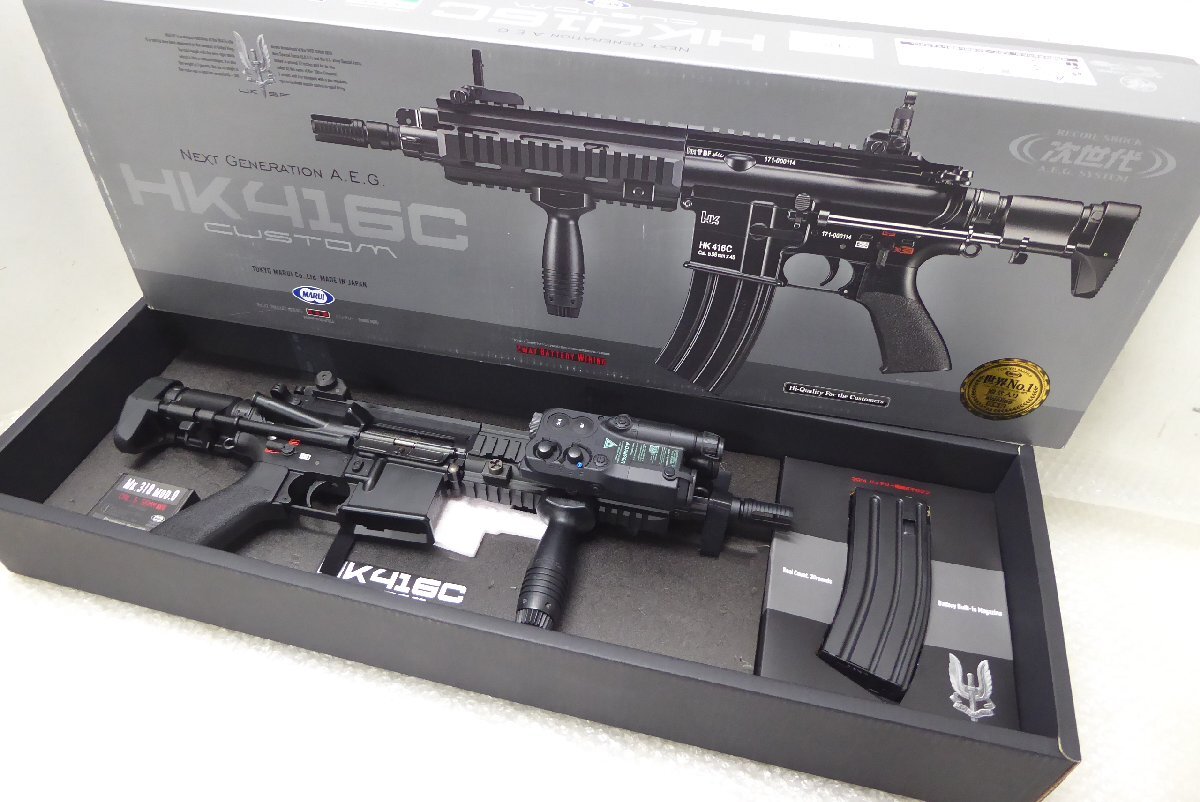 Yahoo!オークション -「東京マルイ hk416c」の落札相場・落札価格