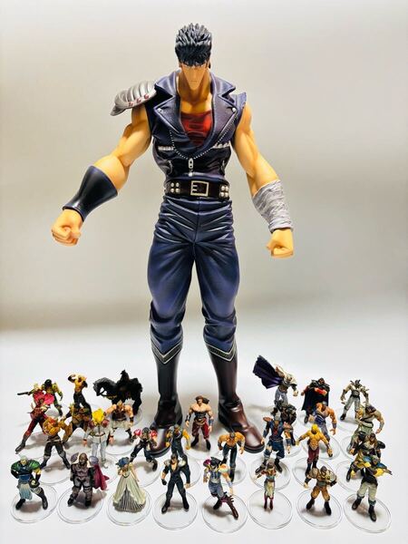 【BIGサイズ】30個セット、霞拳志郎、ケンシロウ、北斗の拳、フィギュア、ミニチュア、アイテム番号 Z5