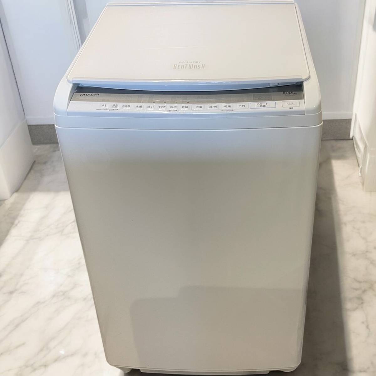 Amazon | 全自動洗濯機 ビートウォッシュ 8kg ホワイト 日立 BW-V80K W | 日立(HITACHI) | 洗濯機 通販