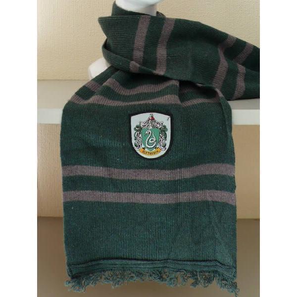 【匿名配送&補償付き】ハリーポッター スリザリン マフラー / Harry Potter Slytherin designed scarf 180-200 cm