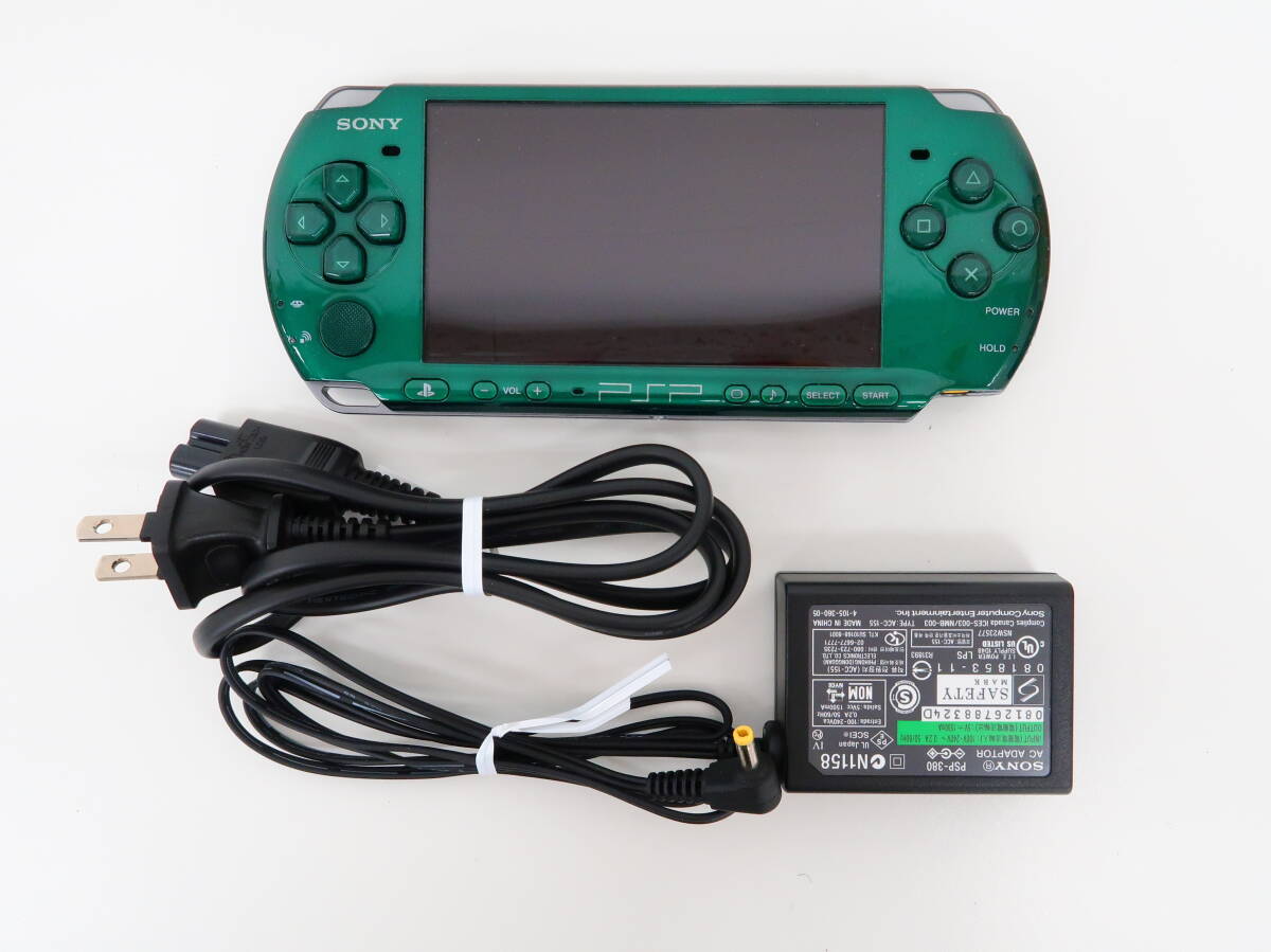 PSP 3000 スピリティッド・グリーン (PSP-3000SG) 本体のみ PlayStationPortable SONY ソニー  4948872412155 【中古】 | iimo リユース店