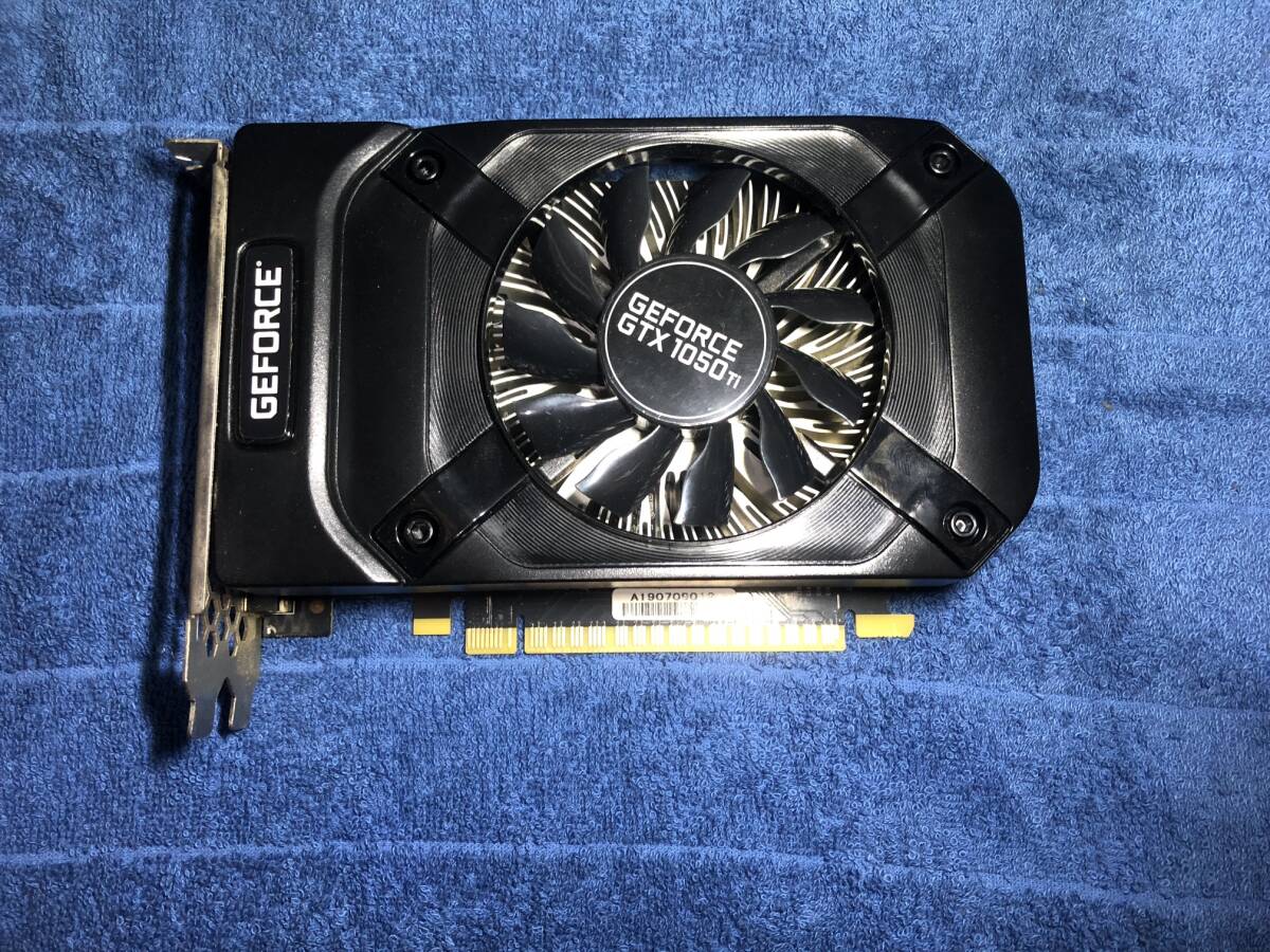 中古品 グラフィックカード 玄人志向 GeForce GTX1050TI 4G 128bit
