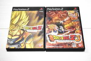 【送料込み・プレイステーション2ソフト】ドラゴンボールZ + ドラゴンボールZ3
