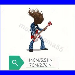 ステッカーNo.927 PC 車 バイク デカール 防水 クリフ・バートン Cliff Burton メタリカの初期メンバー ベーシスト