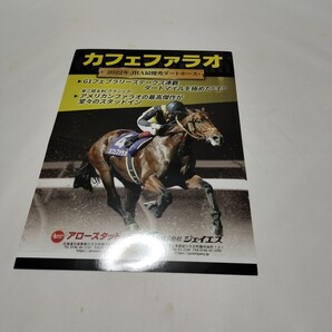 アロースタッド カフェファラオ 種牡馬パンフレット 送料無料