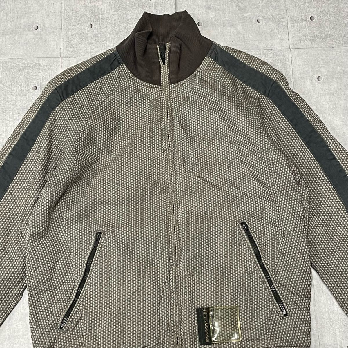 DIESEL リバーシブル ブルゾン ジャケット 総柄×キルティング ディーゼル イタリア ブランド アームライン 中綿入り アウター YL1322