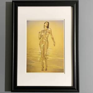 ■空山基■「Sorayama Call in Beautics #1」/B5額装品/エロティックアート/美人画/貴重イラスト/印刷物/インテリア G2200