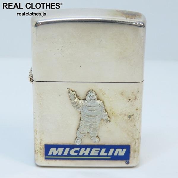 中古品】Zippo ジッポーMICHELIN ミシュラン1998年ライター動作