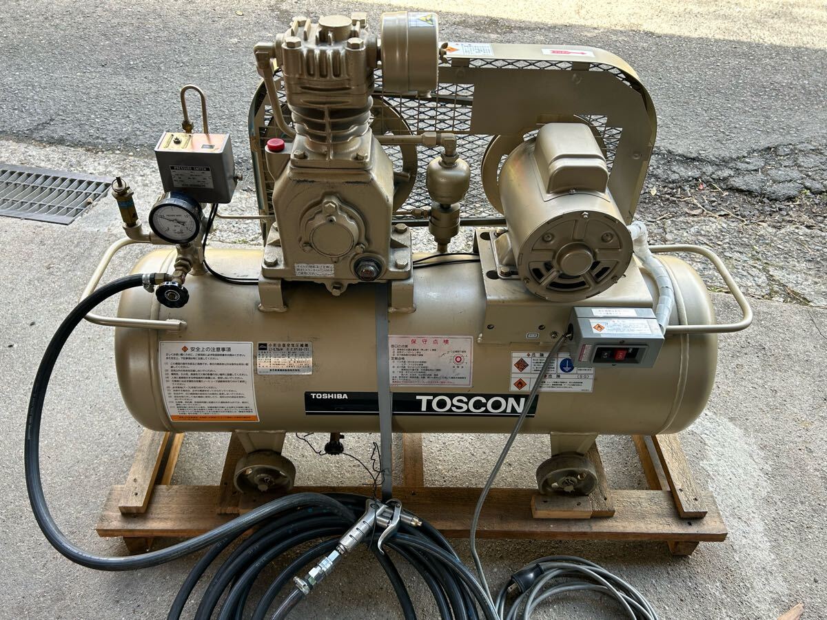 Yahoo!オークション -「東芝toscon」(コンプレッサー) (エアー Yahoo!オークション -「東芝toscon」(コンプレッサー) (エアー