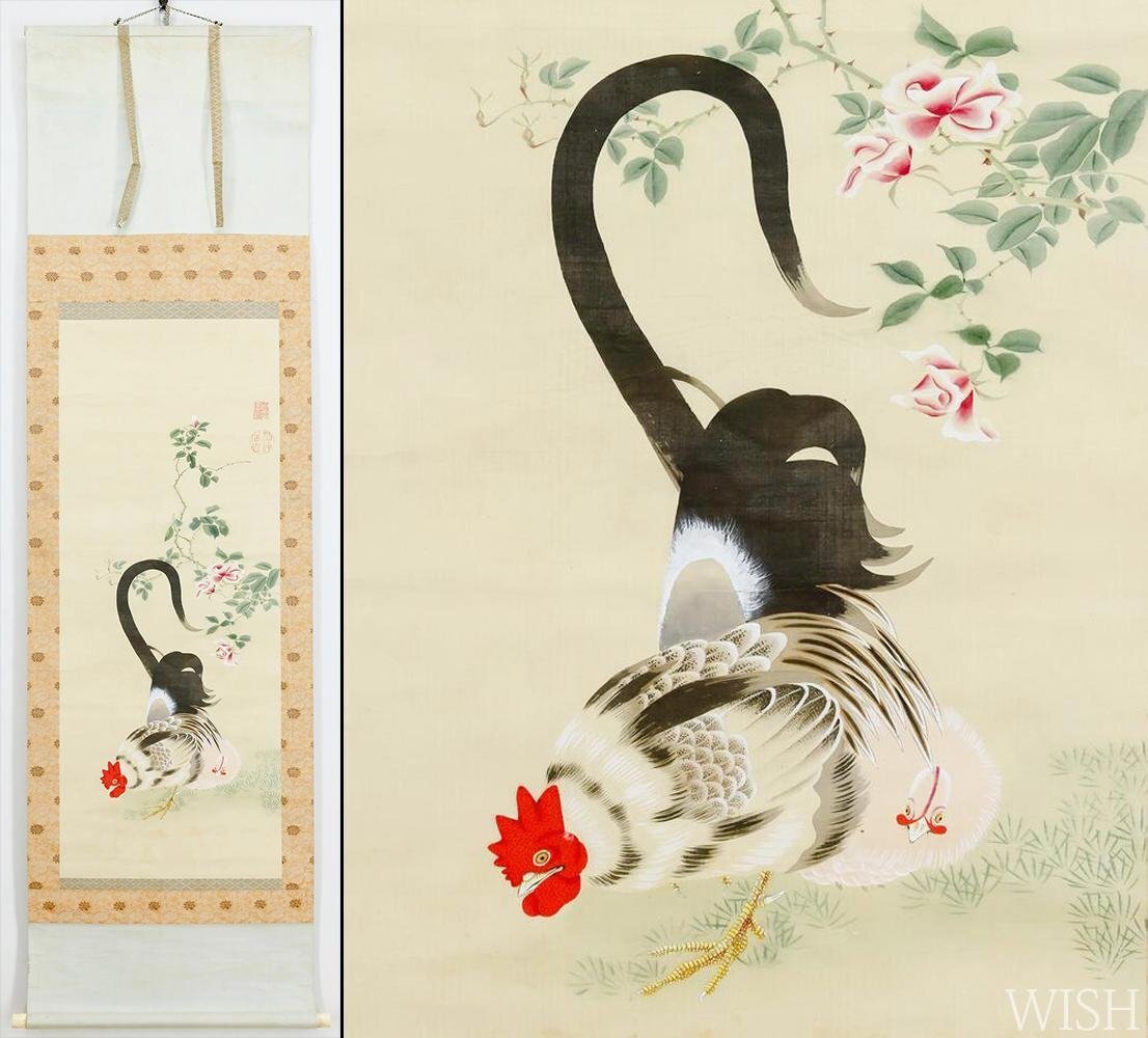 Yahoo!オークション -「鶏 掛け軸」(日本画) (絵画)の落札相場 Yahoo!オークション -「鶏 掛け軸」(日本画) (絵画)の落札相場