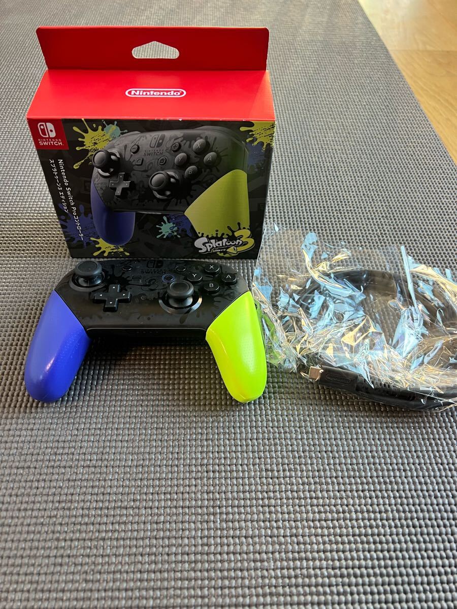 Nintendo Switch 本体 proコン スプラトゥーン3 モンスターハンターRISE Nintendo Switch 本体 proコン スプラトゥーン3 モンスターハンターRISE