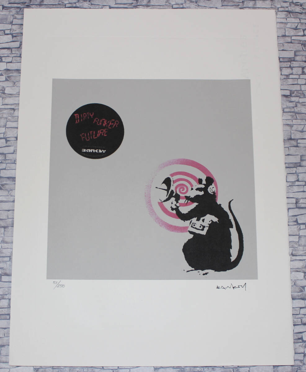 バンクシー Banksy Future エスタンプリトグラフ 送料無料 バンクシー Banksy Future エスタンプリトグラフ☆送料無料☆