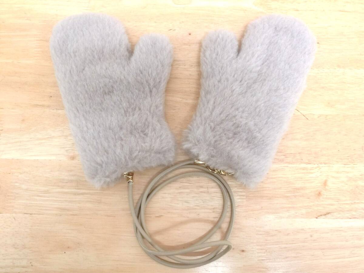 未使用⭐︎MAX MARA テディベア ミトン　S／M 新品・未使用】Max Mara マックスマーラ テディベア ミトン