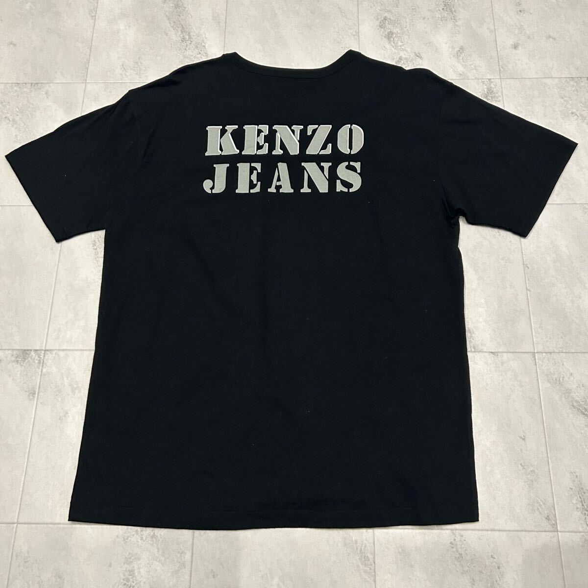 90's 葛飾北斎タグ KENZO JEANS Tシャツ Fサイズ m402 - メルカリ
