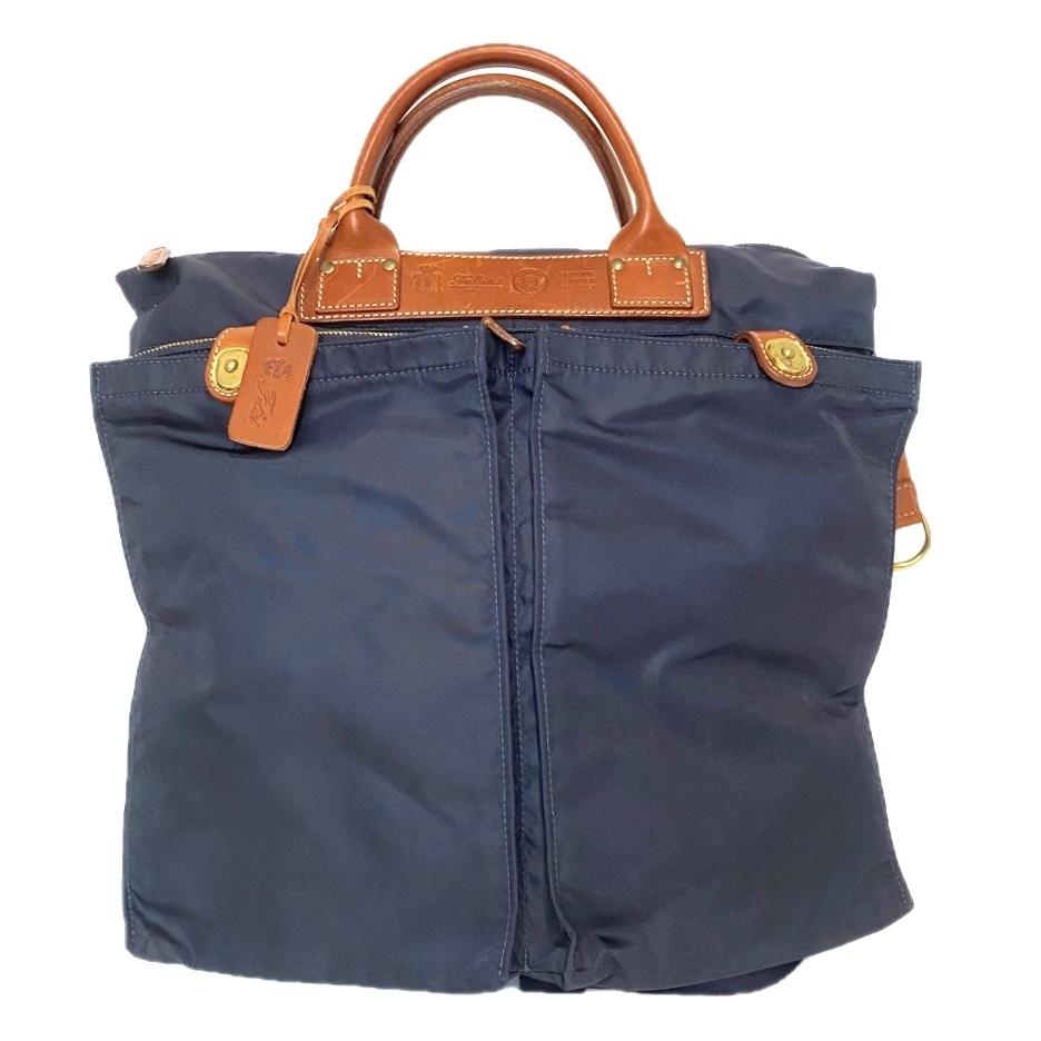 極美品】 felisi ビジネスバッグ リュック 2way 1735 ネイビー 極美品】 felisi ビジネスバッグ リュック 2way 1735 ネイビー