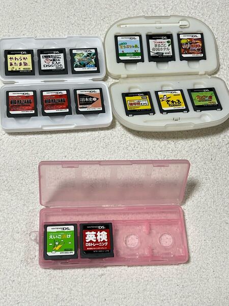 DS ソフト バイオハザード ナルト モンスターファーム