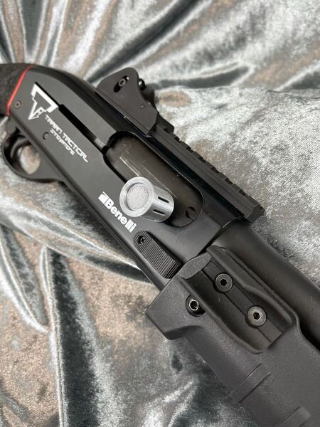 #1 マルゼン M1100 チャージングハンドルカバー シルバー