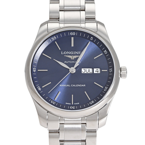 ロンジン LONGINES マスター コレクション L2.910.4.92.6 ブルー文字盤 新品 腕時計 メンズ