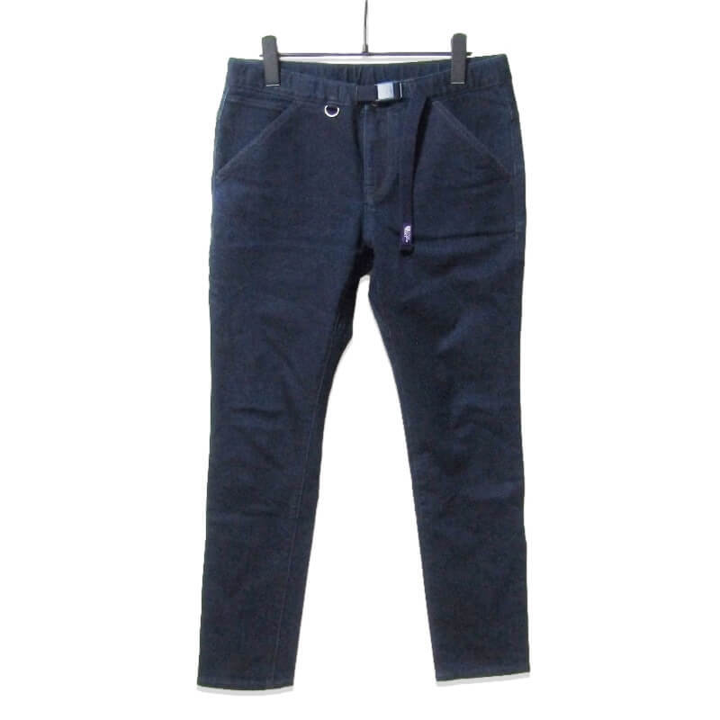 THE NORTH FACE PURPLE LABEL ノースフェイスパープルレーベル ウェビング ベルト デニムパンツ Denim Pants インディゴ WM 27108717