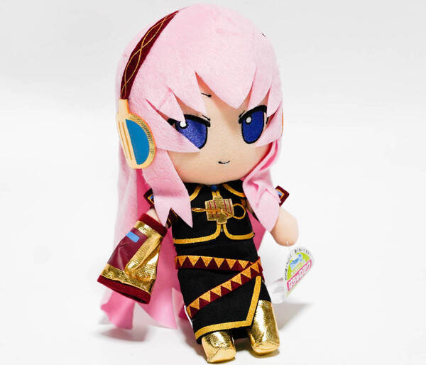 ぬいぐるみ 巡音 巡音ルカ 初音ミク クッション 抱き枕 ボカロ ボーカロイド 人形 30cm リボン袋付【現物撮影】