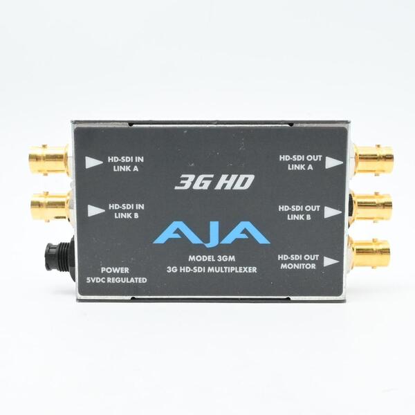 AJA 3G HD-SDI マルチプレクサー 3GM 管理番号:3463
