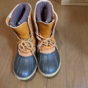 *LLBEAN* bean ботинки *LL bean *USED *size неизвестен *21 см степень USA производства внутренний имеется боты б/у одежда магазин American Casual