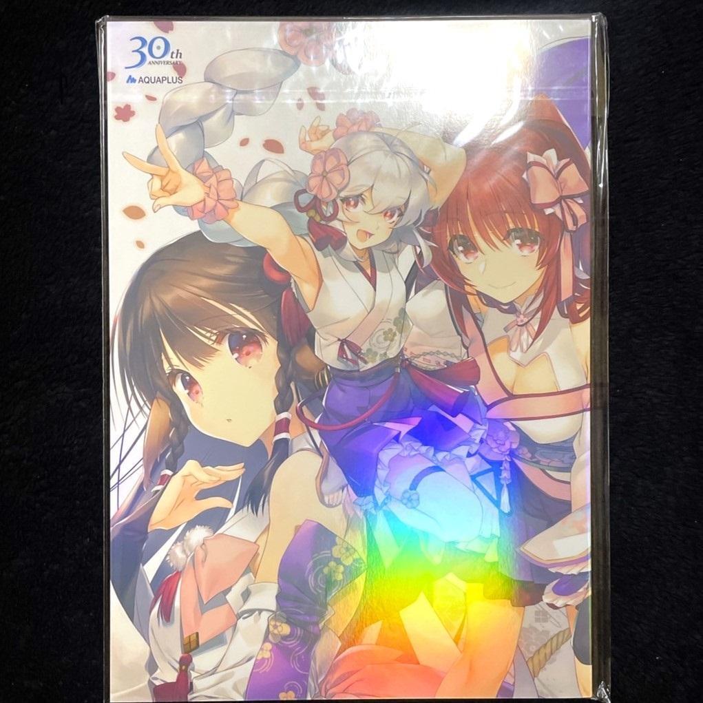 大アクアプラス祭 30th Anniversary キャラファインフォリオ未開封 新品未開封 3冊セット 大アクアプラス祭 30th Anniversary 公式