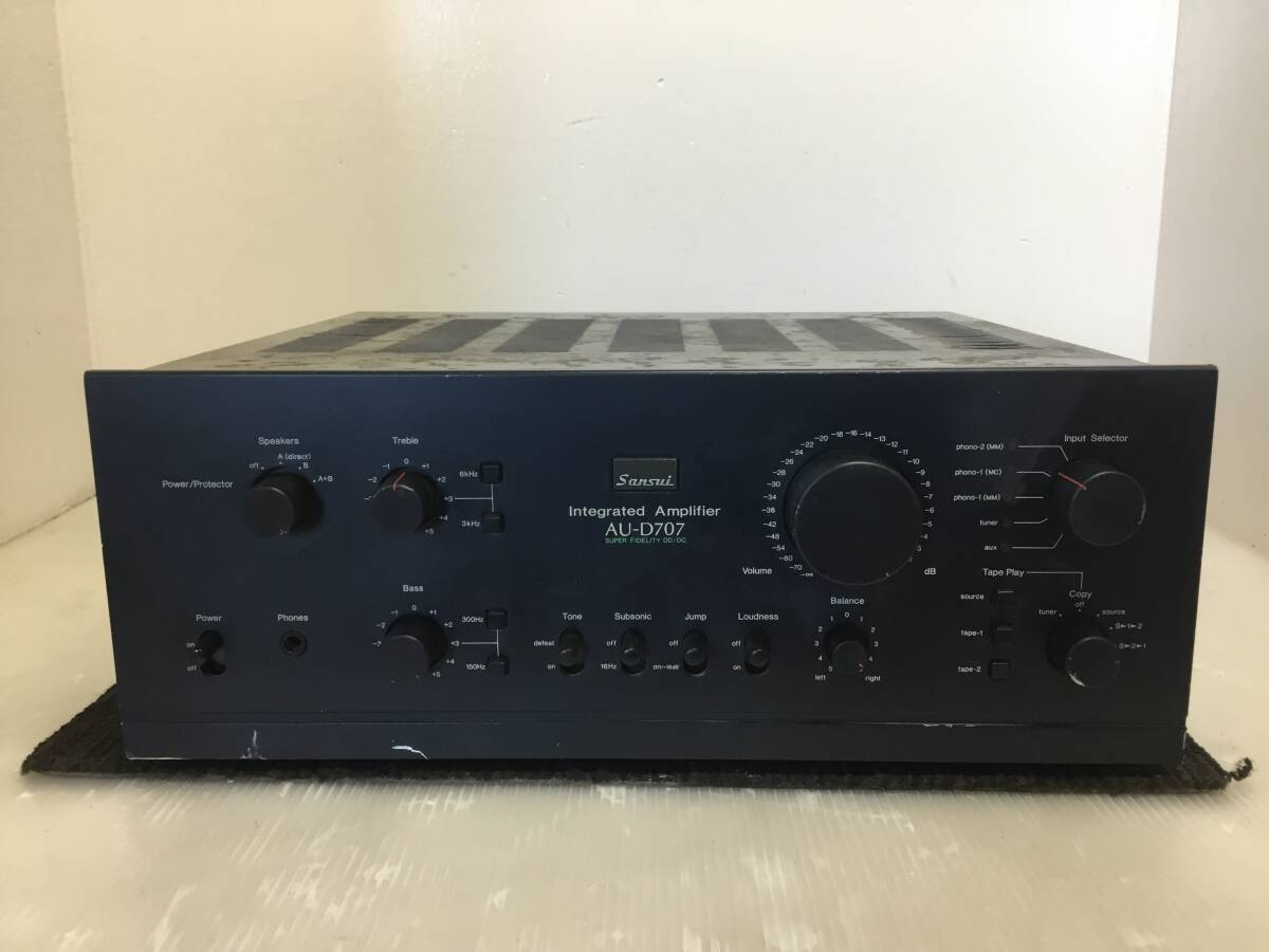Yahoo!オークション -「sansui au-d707」(アンプ) (オーディオ Yahoo!オークション -「sansui au-d707」(アンプ) (オーディオ