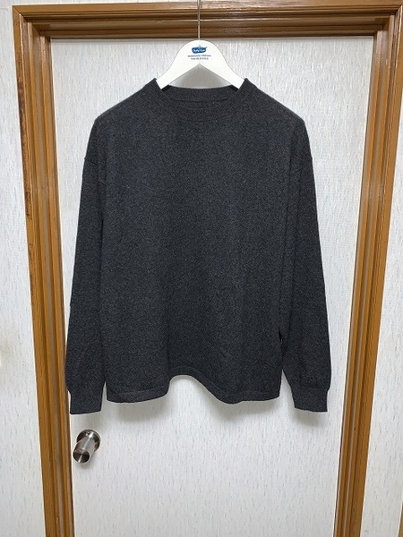 2 美品 crepuscule カシミヤ100% Cashmere crew ニット セーター