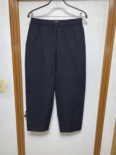 S 美品 23AW GOLD WOOL NYLON GABARDINE EASY PANTS
