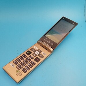 K2464 au SIMフリー 簡単ケータイ KYF38 KYOCERA 簡易確認&簡易清掃&初期化OK 判定○ 送料無料 WebにてSIMロック解除受付手続済み