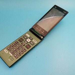 K2471 au SIMフリー 簡単ケータイ KYF36 KYOCERA 簡易確認&簡易清掃&初期化OK 判定○ 送料無料 WebにてSIMロック解除受付手続済み