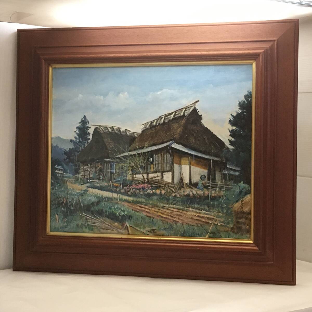 林与三郎【音羽（滋賀県）】 油彩 3号