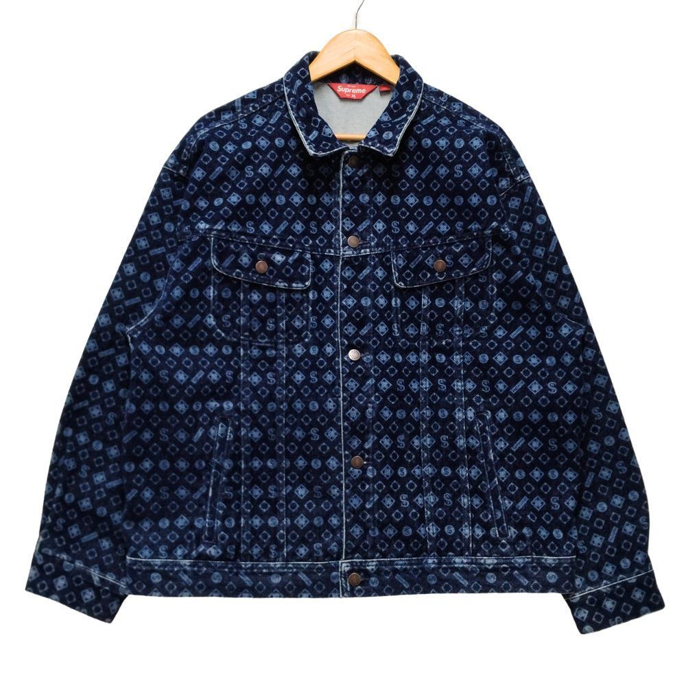 Yahoo!オークション -「supreme denim trucker jacket Yahoo!オークション -「supreme denim trucker jacket