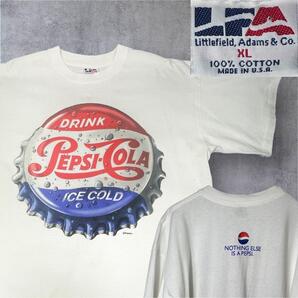 美品 PEPSI NOTHING ELSE IS A PEPSI 企業系Tシャツ XL ヴィンテージTシャツ