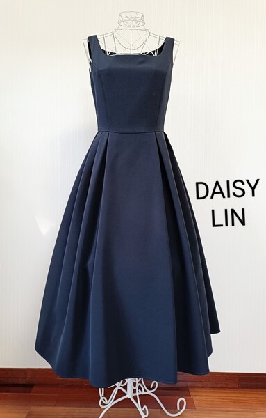 ☆【即決送料無料】DAISYLINデイジーリンロングワンピースネイビー38☆