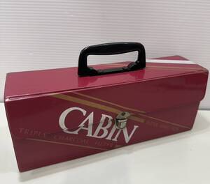 当時物 昭和レトロ CABIN’85 キャビン カセットケース ★タバコ たばこ 箱 ボックス BOX ビンテージ ZM2392