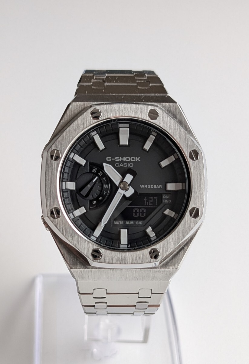2025年最新】Yahoo!オークション -g-shock カスタム シルバーの 2025年最新】Yahoo!オークション -g-shock カスタム シルバーの
