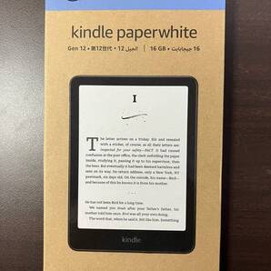 【新品未開封】Kindle Paperwhite 16GB 第12世代 7インチディスプレイ