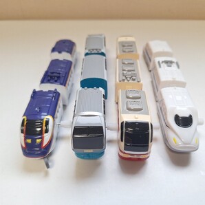 カプセルプラレール E3系新幹線 つばさ スーパービュー踊り子号 E653系国鉄色 N700A ガチャ 電車