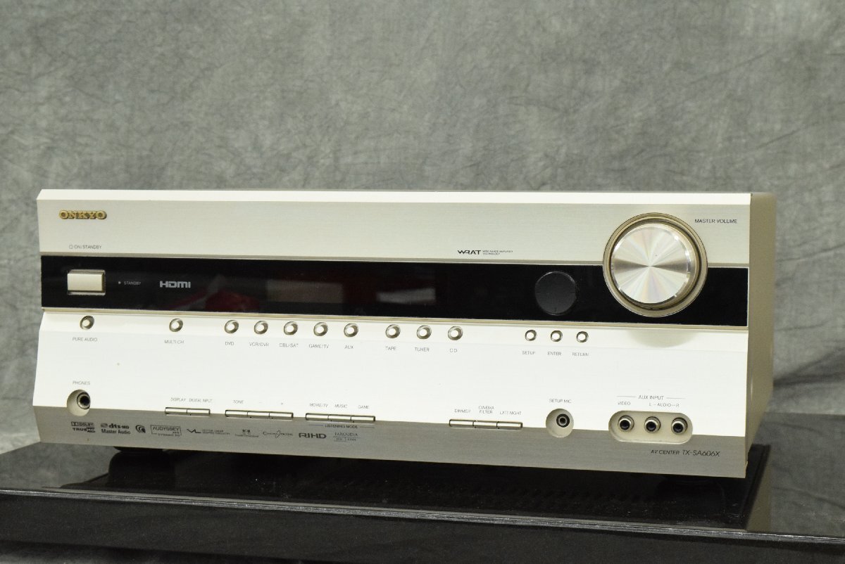 Yahoo!オークション -「onkyo tx-sa606x」の落札相場・落札価格