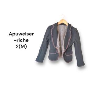 アプワイザーリッシェ ジャケット リバーシブル【2】毛混 バイカラー