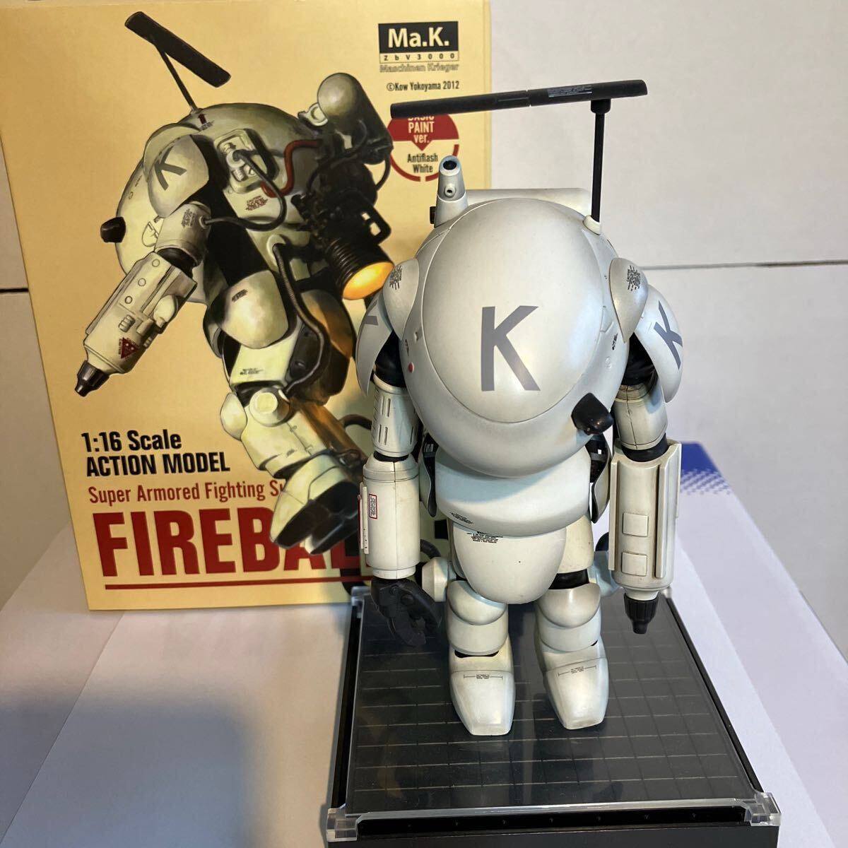 千値練 Ma.k.ファイアボール アクションモデル BASIC PAINT ver
