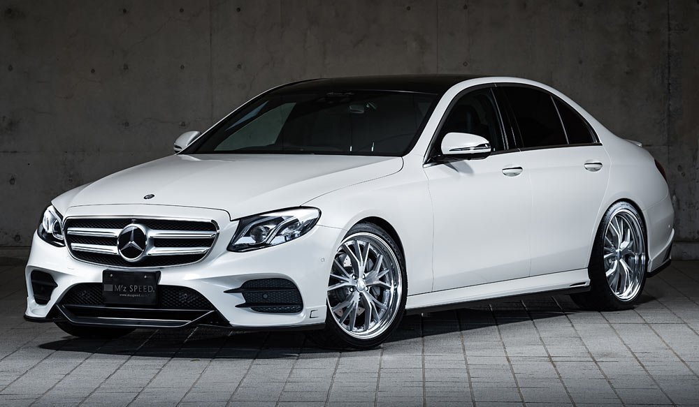 M\'z SPEED 3点キット 未塗装 FRP メルセデスベンツ Eクラス (W213) 213004C H28.7~R2.8 E220d アバンギャルド スポーツ AMGライン