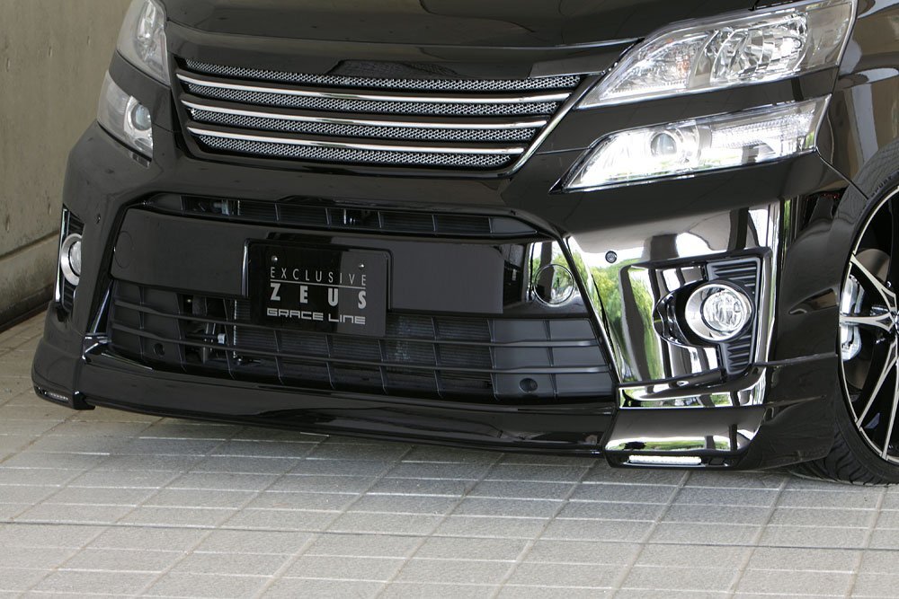 M'z SPEED 4点キット(マフラー1本出し用) 未塗装 FRP ヴェルファイアハイブリッド ATH20W H23.11~H26.12 ZR MC後 M'z SPEED 4点キット(マフラー1本出し用) 未塗装 FRP ヴェルファイアハイブリッド ATH20W H23.11~H26.12 ZR MC後