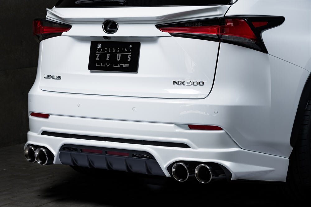 M\'z SPEED リアアンダースポイラー 未塗装 FRP レクサス NX300 AGZ10 AGZ15 H29.9~R3.10