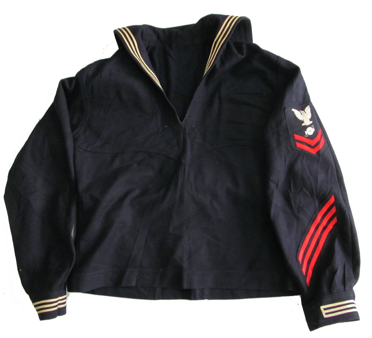 【希少サイズ☆セーラージャケット】ミリタリー☆海軍制服☆ブラック☆XL〜2XL 希少サイズ☆セーラージャケット】ミリタリー☆海軍制服