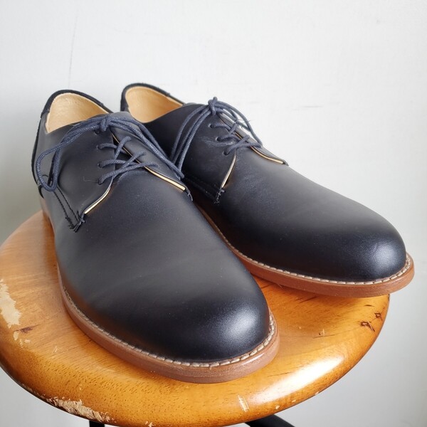 1064◆【size8】カミナンド CAMINANDO ダービー レザーシューズ 26㎝位 黒 ブラック 中古 USED 状態良好 美品